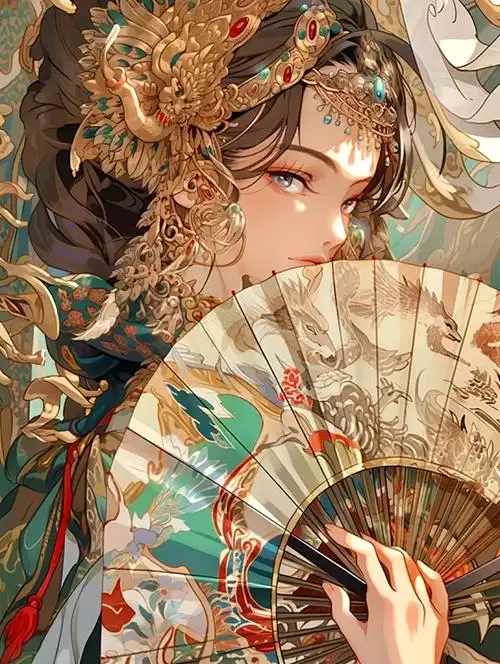 剧场版《墨色剑心：孤城雪》海报，雪夜城郭与持刀背影
